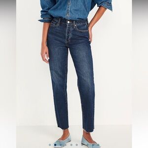 Old Navy Size16 Tall OG Straight Waisted Button-Fly Ankle (L31”) Jeans